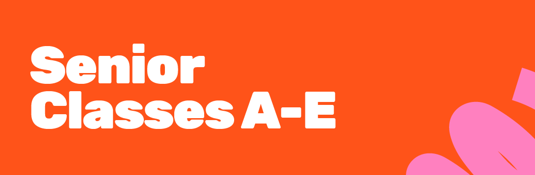Senior Classes A – E